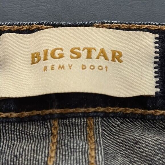 Big Star Jeans Womens 26 Blue Bootcut Remy Western Cowgirl Embroidered Stretch - Picture 8 of 12